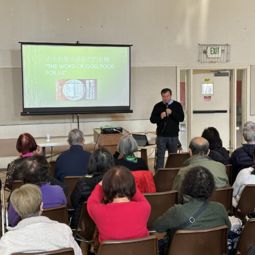 Fr. Salvador St. Claire Church Santa Clara, CA. Retreat.10